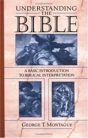 Cover of: Understanding the Bible: a basic introduction to biblical interpretation