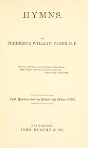 Cover of: Hymns. by Frederick William Faber