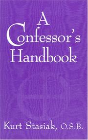 Cover of: A Confessor's Handbook by Kurt Stasiak