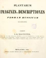 Cover of: Plantarum imagines et descriptiones floram Russicam illustrantes