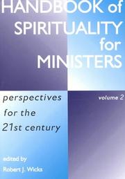 Cover of: Handbook of spirituality for ministers
