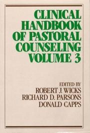 Cover of: Clinical handbook of pastoral counseling