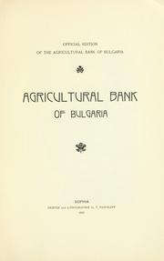 Agricultural bank of Bulgaria