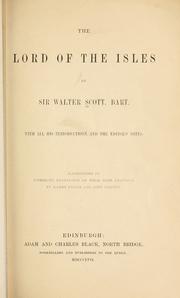 Cover of: The lord of the isles by Sir Walter Scott