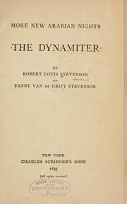 The  dynamiter by Robert Louis Stevenson