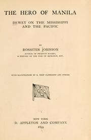 Cover of: The hero of Manila by Johnson, Rossiter
