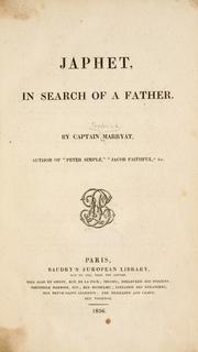 Cover of: Japhet, in search of a father by Frederick Marryat
