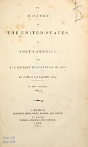 Cover of: The history of the United States of North America, till the British revolution in 1688