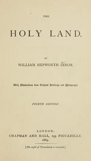Cover of: Holy Land