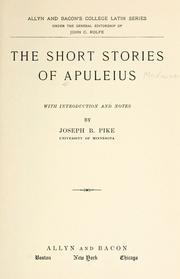Cover of: The short stories of Apuleius by Apuleius