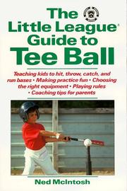 Cover of: The Little League guide to tee ball