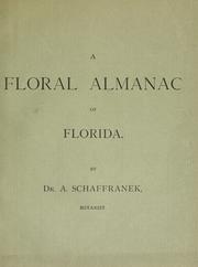 Floral almanac by A. Schaffranek