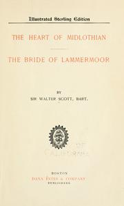 Cover of: The Heart of Midlothian & The Bride of Lammermoor by Sir Walter Scott