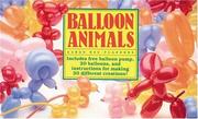 Cover of: Balloon animals