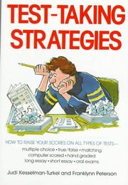 Cover of: Test taking strategies by Judi Kesselman-Turkel