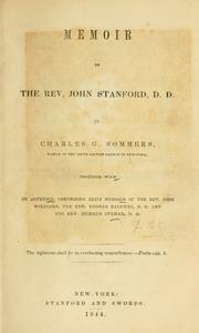 Memoir of the Rev. John Stanford, D.D by Charles George Sommers