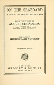 Cover of: On the seaboard by August Strindberg