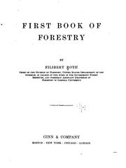 Cover of: First book of forestry