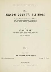 Cover of: American aerial county history series by [Illinois] / by John Drury.