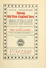 Cover of: Among old New England inns by Mary Caroline Crawford