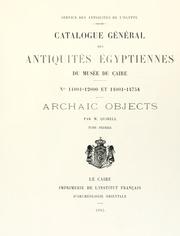 Cover of: Archaic objects