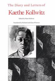 Cover of: Diary and Letters of Kaethe Kollwitz by Käthe Kollwitz