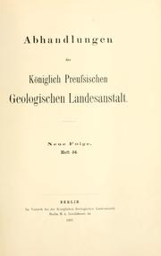 Cover of: Die Tertiärflora des Basalttuffes vom Eichelskopf bei Homberg (Bez. Kassel) by G. Schindehütte