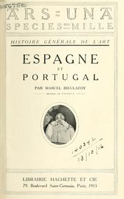 Cover of: Espagne et Portugal. by Marcel Dieulafoy