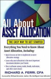Cover of: All About Asset Allocation