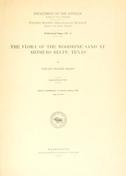 Cover of: The flora of the Woodbine sand at Arthurs Bluff, Texas. by Berry, Edward Wilber