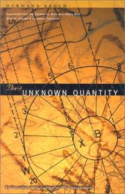 The unknown quantity