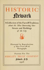 Cover of: Historic Newark by 