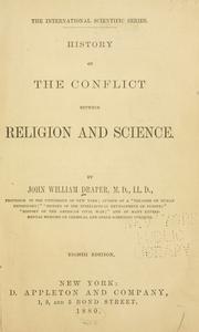 Cover of: History of the conflict between religion and science.