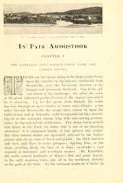 Cover of: In fair Aroostook, where Acadia and Scandinavia's subtle touch turned a wilderness into a land of plenty by Clarence Pullen