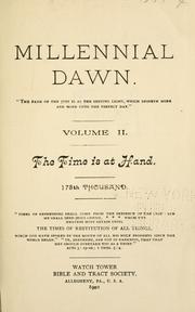 Cover of: Millennial dawn. by C. T. Russell