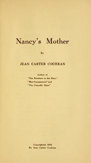 Cover of: Nancy's mother