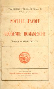 Novelle, favole e leggende romanesche by Giggi Zanazzo