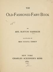 Cover of: The old-fashioned fairy book