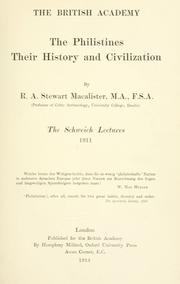 Cover of: The Philistines: their history and civilization.