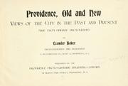 Cover of: Providence, old and new