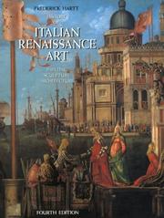 Cover of: History of Italian Renaissance art