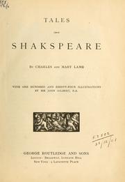 Tales from Shakspeare PDF