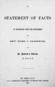 A statement of facts by Charles Duff
