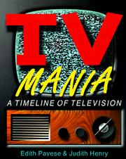 Cover of: TV mania: a timeline of television