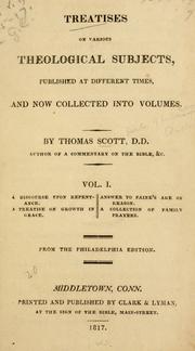 Cover of: Treatises on various theological subjects.