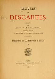 Œuvres de Descartes by René Descartes