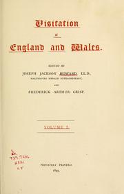 Cover of: Visitation of England and Wales.