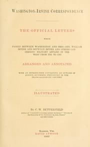 Cover of: Washington-Irvine correspondence.