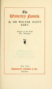 Cover of: Waverley novels. by Sir Walter Scott