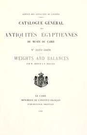Cover of: Weights and balances by Arthur Edward Pearse Brome Weigall